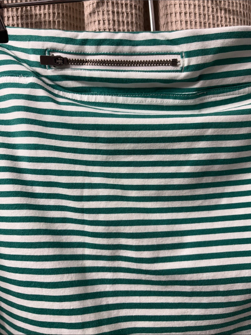 Free People Green & White Striped Skort - Picture 8 of 8